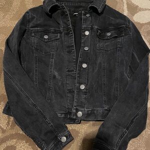 Maurices Charcoal Denim Jacket